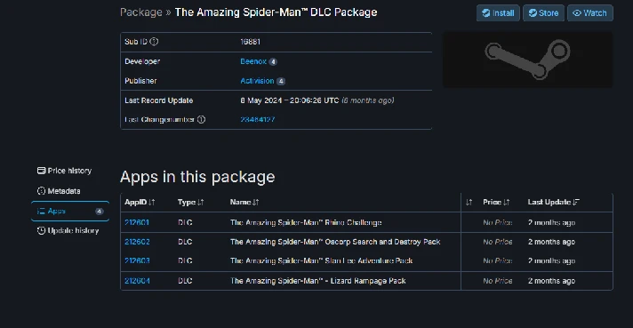 Amazing Spider-Man - All DLC Bundle STEAM Gift - RU/CIS