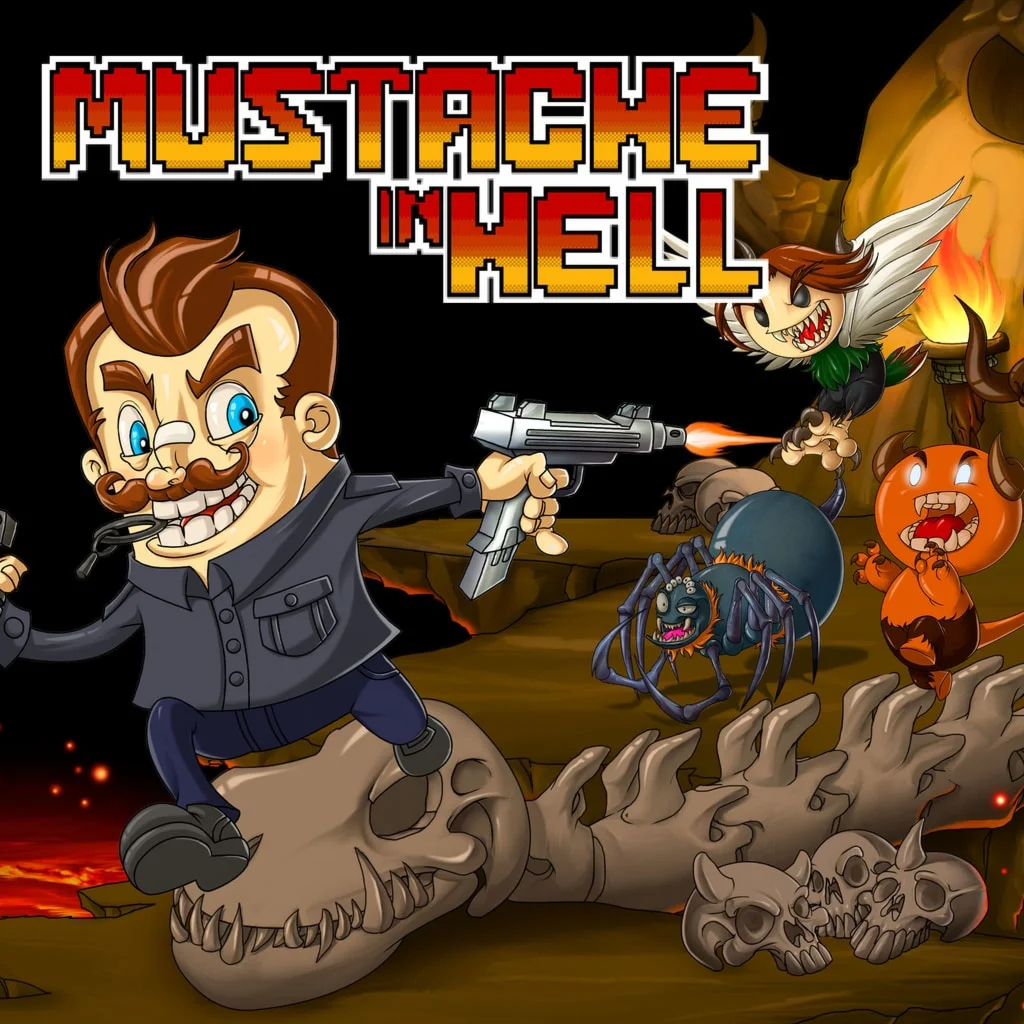 Mustache In Hell PS4 &amp; PS5
