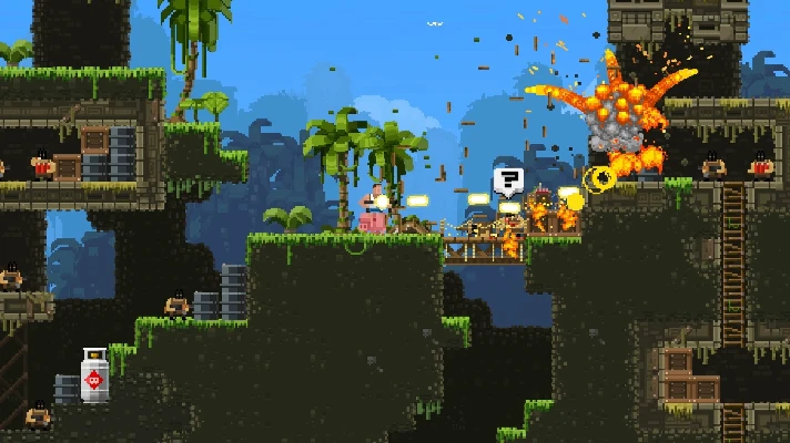 🟢🔥Broforce 🌍XBOX One/X|S + PC KEY🎮✅