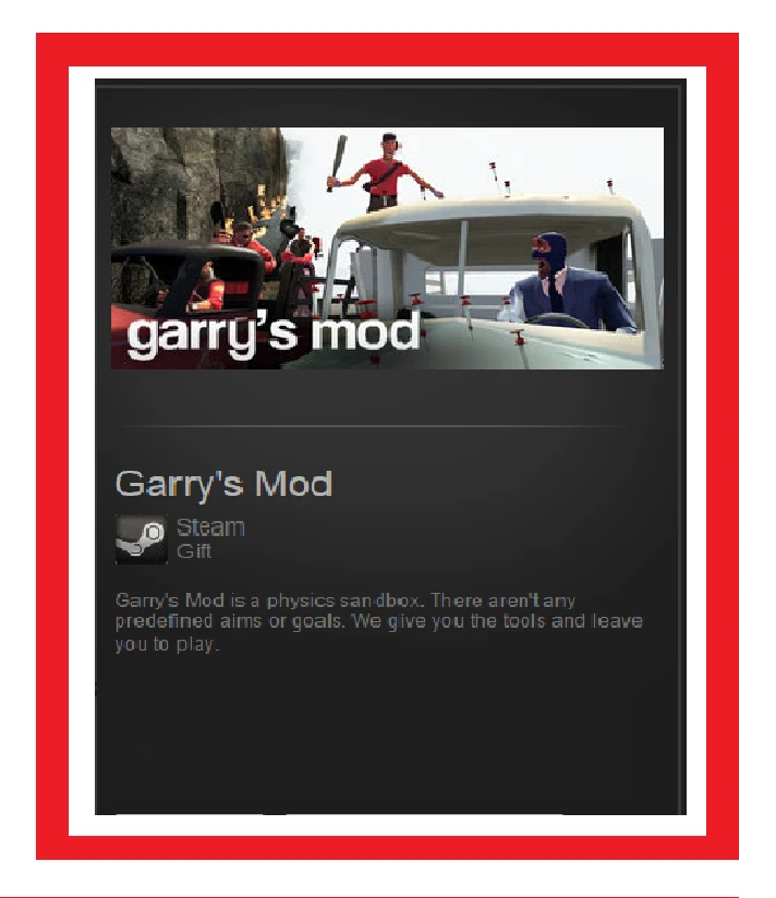 Garry´s Mod (Steam Gift / RU-CIS)