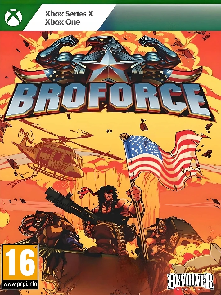 🟢🔥Broforce 🌍XBOX One/X|S + PC KEY🎮✅