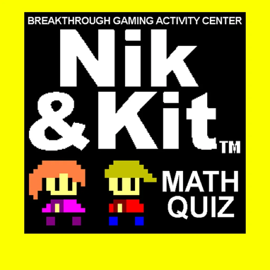 Nik and Kit's Math Quiz - Breakthrough Gaming Activity