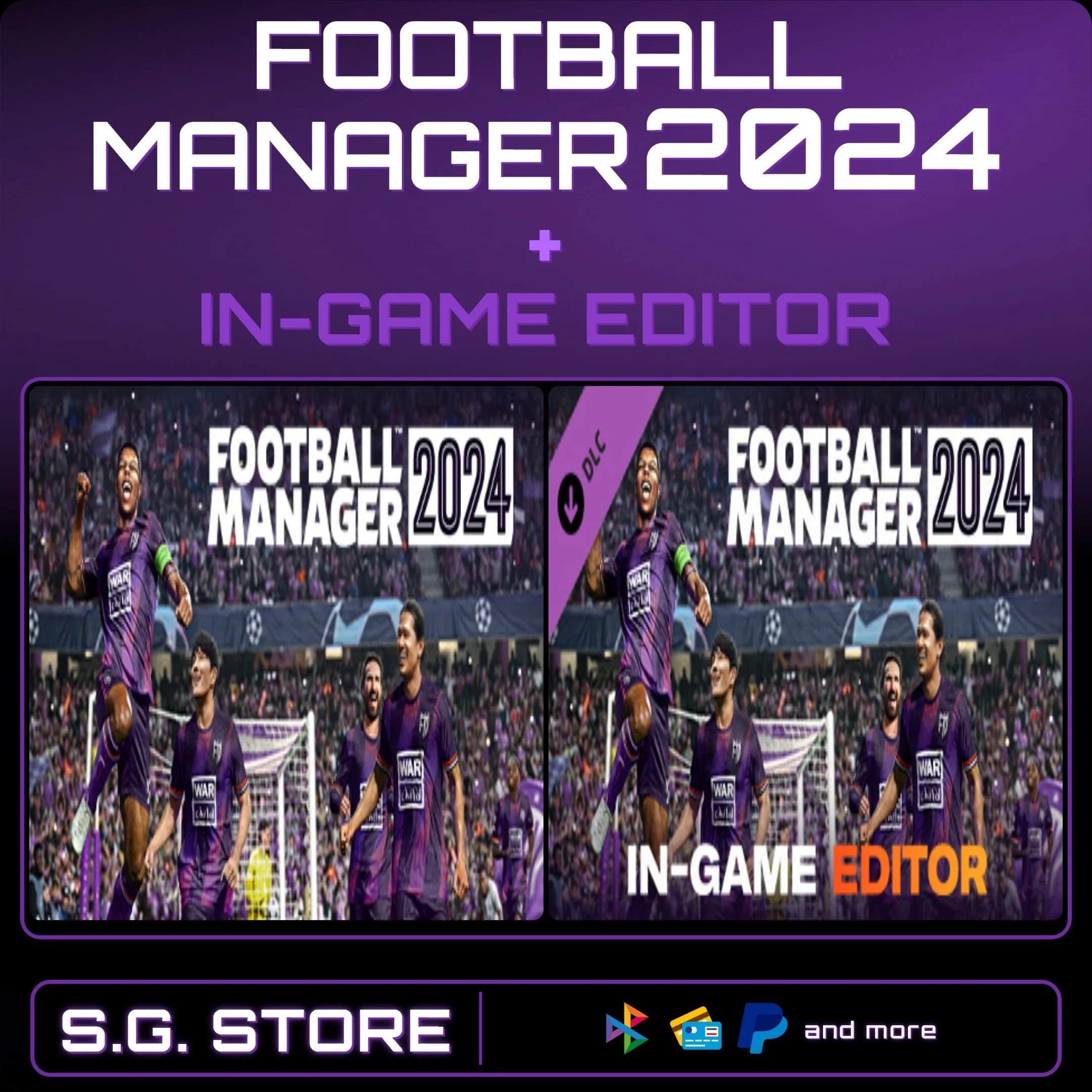 Football Manager 2024 + In Game Editor Steam Offline