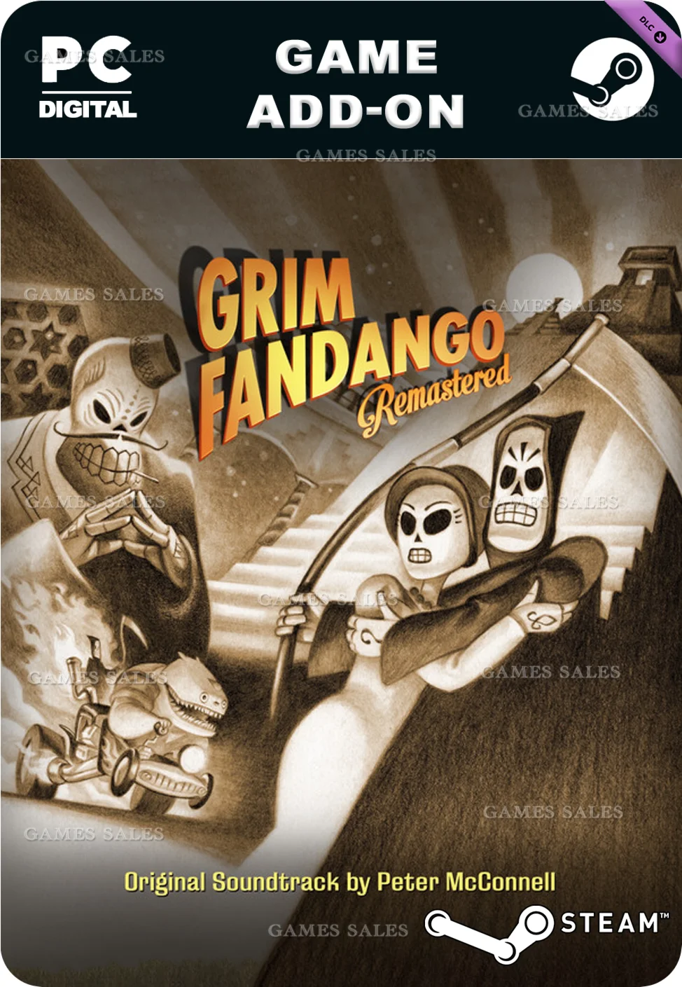 GRIM FANDANGO REMASTERED - SOUNDTRACKSTEAM GIFT????