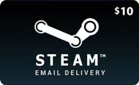 Подарочная карта Steam 10 долларов США