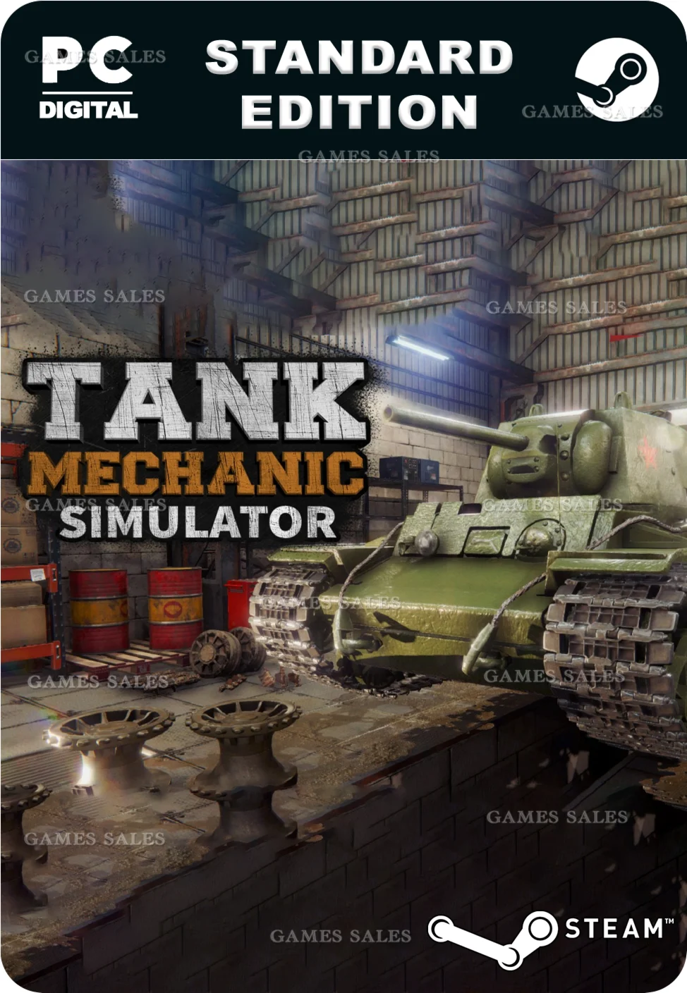 TANK MECHANIC SIMULATORSTEAM GIFT????АВТОДОСТАВКА????
