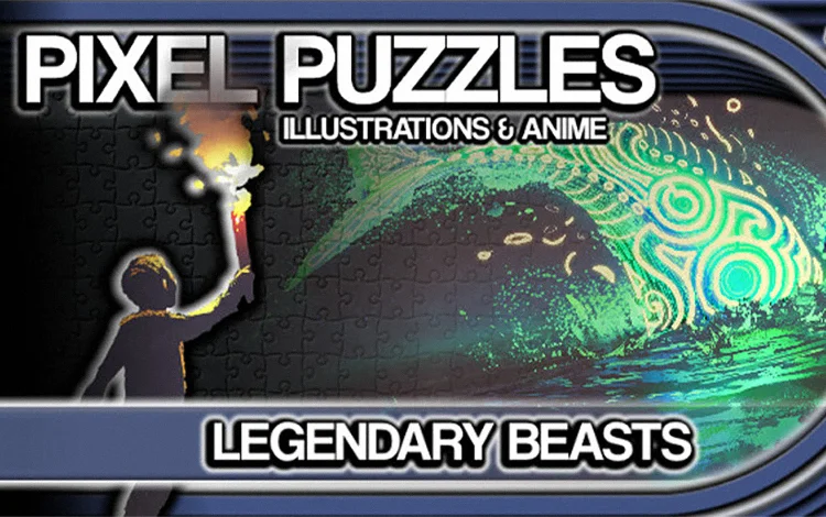 Pixel Puzzles Illustrations Anime Jigsaw Leg. Beasts