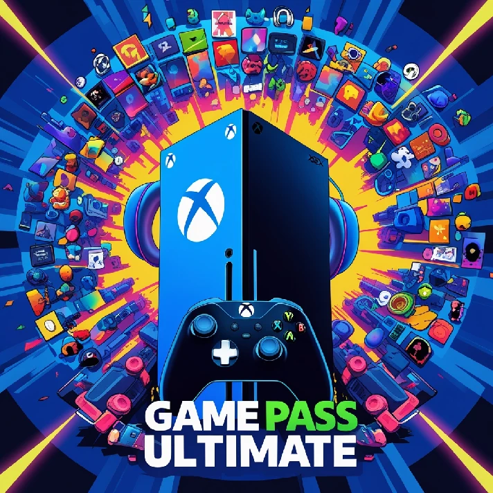 🔑Key🎮 XBOX GAME PASS ULTIMATE 12+1⚡Any account⚡