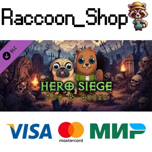 Hero Siege - Pug & Bober (Skin) DLC * STEAM РОССИЯ