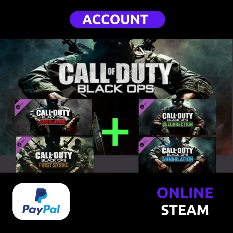 Call of Duty Black Ops 1 with all 4 DLC | Steam