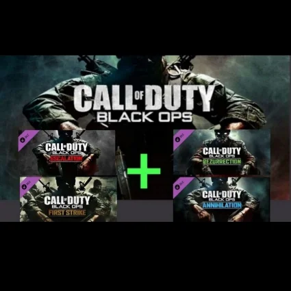 Call of Duty Black Ops 1 with all expansions
