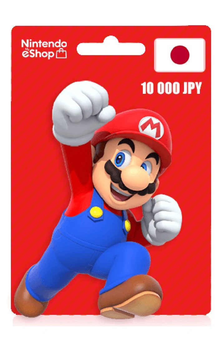 🔴 Gift Card Nintendo eShop 💳 JAPAN 🌟 1000-9000 JPY