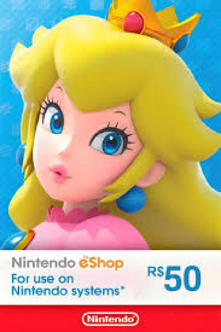 🔴 Gift Card Nintendo eShop 💳 BRAZIL 🌟 50-300 BRL