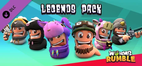 Worms Rumble - Legends Pack DLC * STEAM РОССИЯ