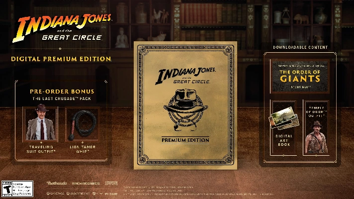 ⭐ INDIANA JONES AND THE GREAT CIRCLE: PREMIUM⭐Steam💳0%