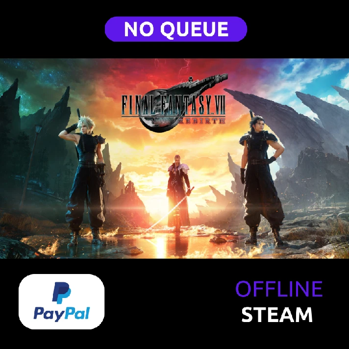 Final fantasy 7 Rebirth DELUXE | Steam Offline | PAYPAL