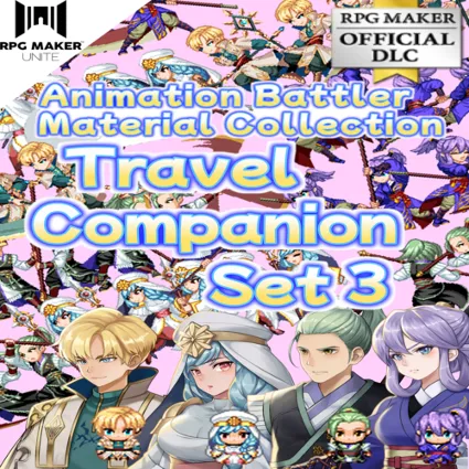 🔴 Animation Battler Material Collection Travel Compani