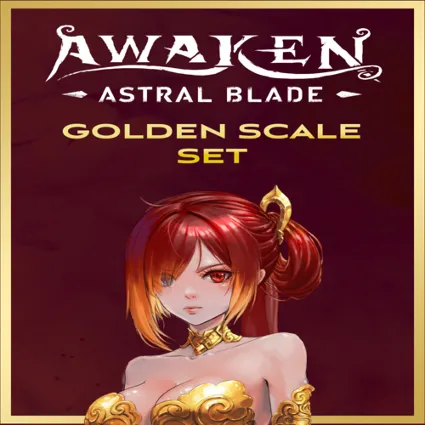 🔴 AWAKEN - Astral Blade Golden Scale Set ✅ EGS DLC 🔴