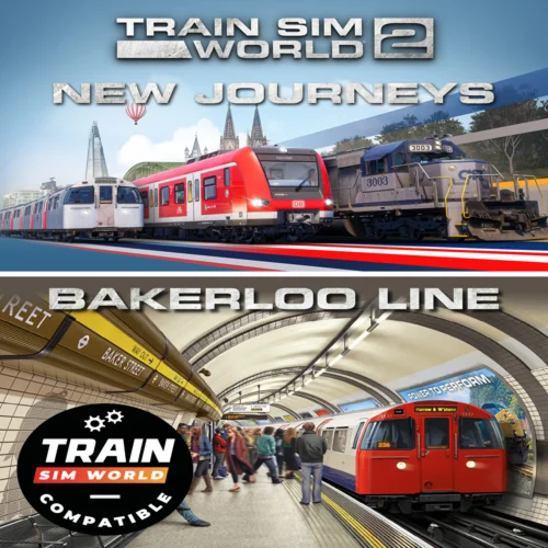 Bakerloo Line & Silver 1972 Stock  EGS DLC  (PC)