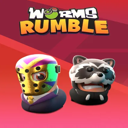 🔴 Worms Rumble - Bank Heist Double Pack ✅ EGS DLC 🔴 (