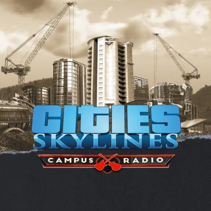 🔴 Cities: Skylines - Campus Radio ✅ EGS DLC 🔴 (PC)