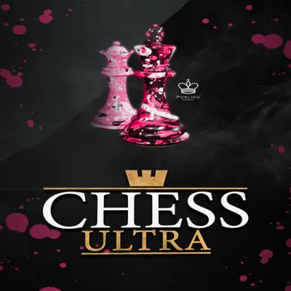 🔴 Chess Ultra X Purling London Mr. Jiver Chess Set ✅ E