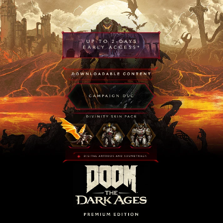 😍DOOM: The Dark Ages Premium Upgrade  XBOX/PC 🟢🔑 Key