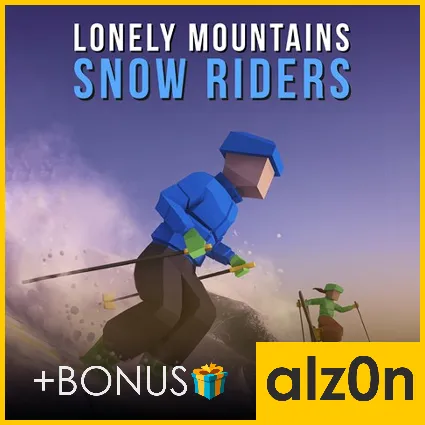🟥 Lonely Mountains: Snow Riders + 450 игр 🧿 ПК