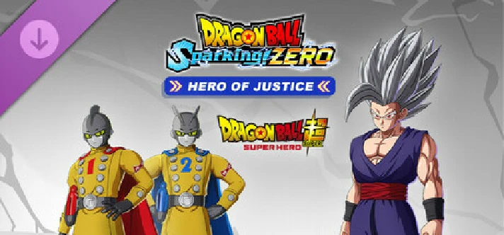 DRAGON BALL: Sparking! ZERO HERO OF JUSTICE Pack💎STEAM