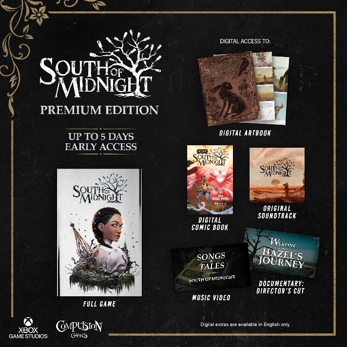 ✅ South of Midnight Premium XBOX SERIES X|S PC Key 🔑