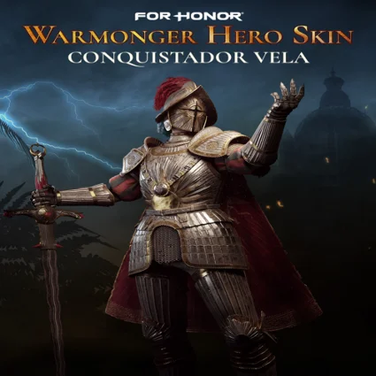 🔴 Conquistador Vela – Warmonger Hero Skin – FOR HONOR