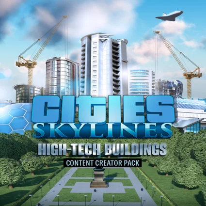 🔴 Cities: Skylines - Content Creator Pack: High-Tech B