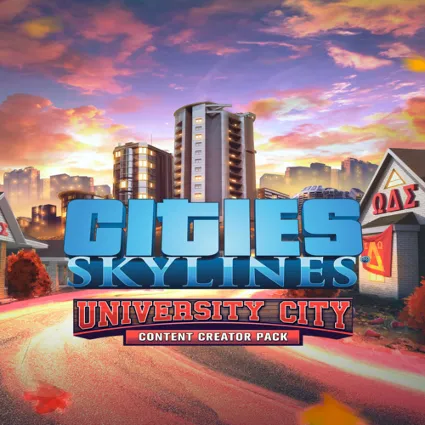 🔴 Cities: Skylines - Content Creator Pack: University