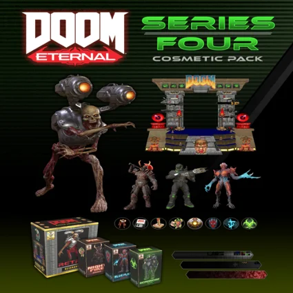 🔴 DOOM Eternal: Series Four Cosmetic Pack ✅ EGS DLC 🔴