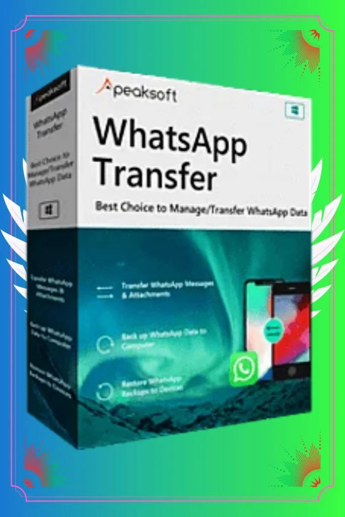  Apeaksoft WhatsApp Transfer  Лицензия 1 год 