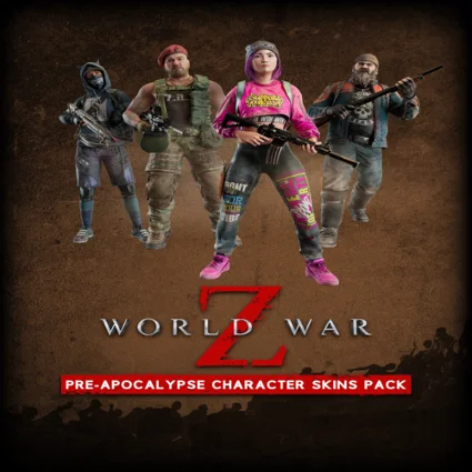 🔴 World War Z - Pre-Apocalypse Character Skins Pack ✅