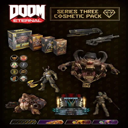 🔴 DOOM Eternal: Series Three Cosmetic Pack ✅ EGS DLC �