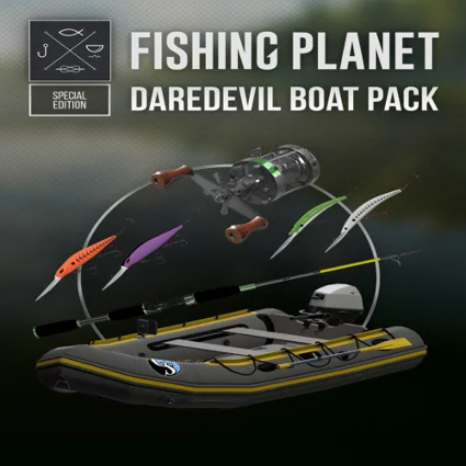 🔴 Fishing Planet: Daredevil Boat Pack ✅ EGS DLC 🔴 (PC