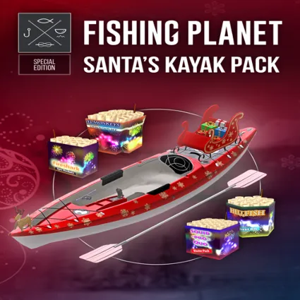 🔴 Fishing Planet: Santa's Kayak Pack ✅ EGS DLC 🔴 (PC)