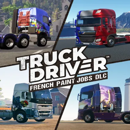 🔴 Truck Driver - French Paint Jobs DLC ✅ EGS DLC 🔴 (P