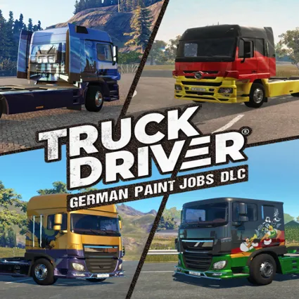🔴 Truck Driver - German Paint Jobs DLC ✅ EGS DLC 🔴 (P