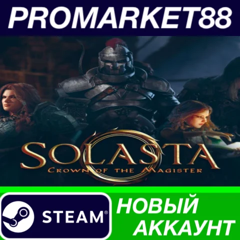  Solasta: Crown of the Magister Steam АККАУНТ +ПОЧТА