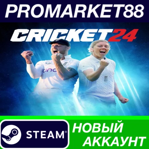  Cricket 24 Steam АККАУНТ НОВЫЙ +ПОЧТА