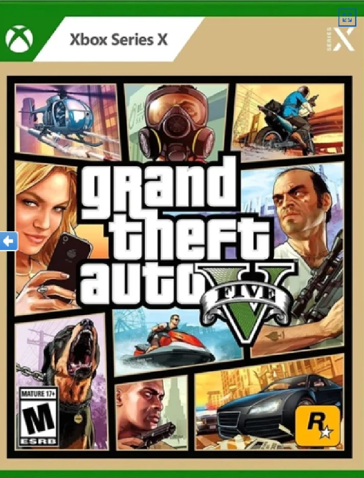 🟢🔥GRAND THEFT AUTO V (XBOX SERIES X|S)🌍KEY🎮✅