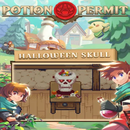 🔴 Halloween Skull ✅ EGS DLC 🔴 (PC)