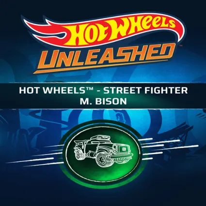 🔴 HOT WHEELS™ - Street Fighter M. Bison ✅ EGS DLC 🔴 (