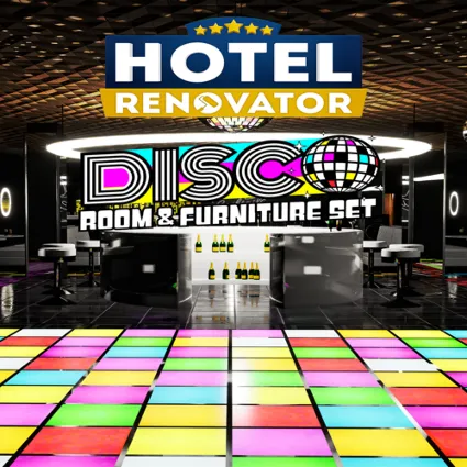 🔴 Hotel Renovator - Disco Room  Furniture Set ✅ EGS D