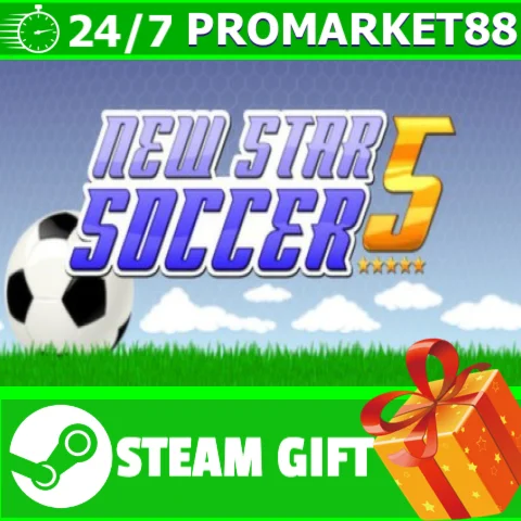 ⭐️ВСЕ СТРАНЫ+РОССИЯ⭐️ New Star Soccer 5 STEAM GIFT