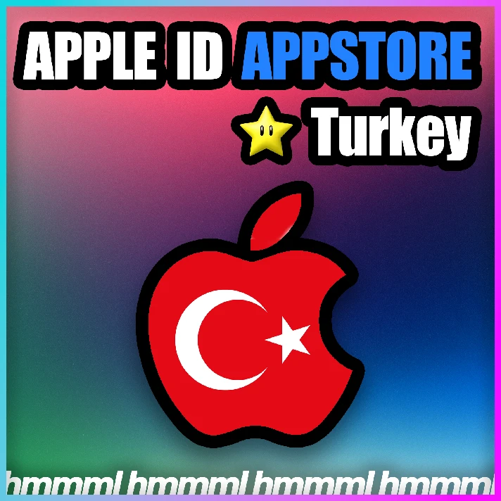 🍏 APPLE ID 🍏 TURKEY 🔴 PERSONAL ACCOUNT ✅ AUTO ✅ FAST