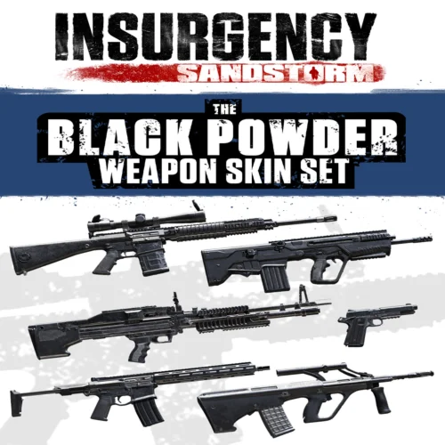  Insurgency: Sandstorm - Black Powder Weapon Skin Set